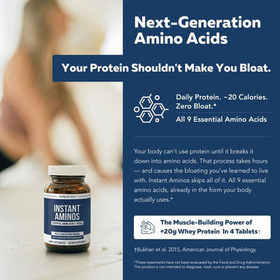 Instant Aminos™ — For Leaner, Stronger Muscles Without the Bloat