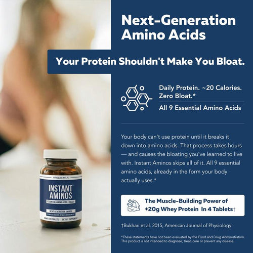 Instant Aminos™ — For Leaner, Stronger Muscles Without the Bloat